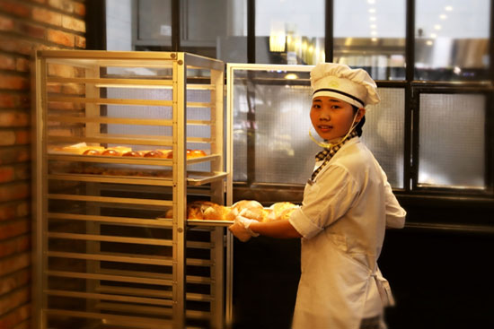 福建新东方烹饪学校西点成功学子