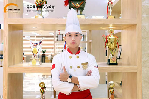 新生故事 | 赖旭峰:说一万句不如做好一件事! 福建新东方烹饪学校学子