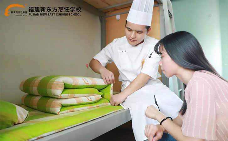 福建新东方烹饪学校开学