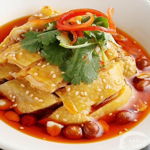 经典麻辣口水鸡--福州新东方厨师学校推荐菜谱