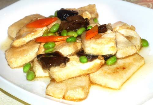 八公山豆腐 福州新东方厨师学校学生作品_新东