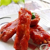 蜜汁烤排骨—福州新东方厨师学校推荐菜谱