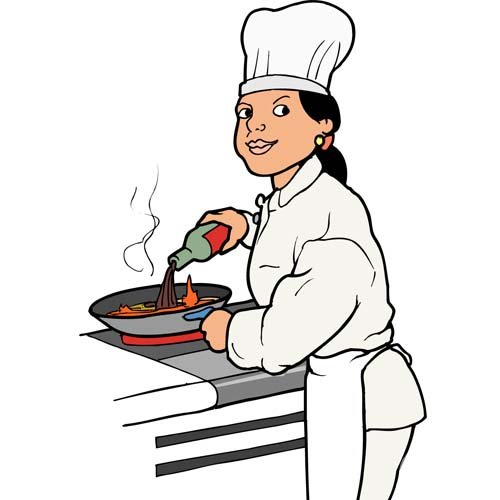 食堂专买淋巴上的肉女质感宁被开除也不愿烧厨师美女图片图片