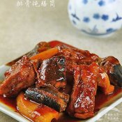 排骨炖鳝筒—福州新东方厨师学校推荐菜谱