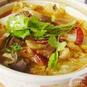 牛肉白菜煲—福州新东方厨师学校推荐菜谱
