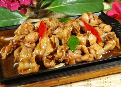 铁板牛蛙 福州新东方厨师学校学生作品