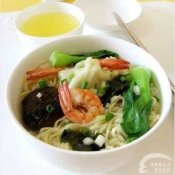 鲜虾云吞面—福州新东方厨师学校推荐菜谱