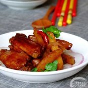 腐乳烧鸡翅—福州新东方厨师学校推荐菜谱