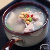 黄豆龙骨汤—福州新东方厨师学校推荐菜谱