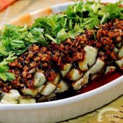 鱼香肉酱拌茄条—福州新东方厨师学校推荐菜谱