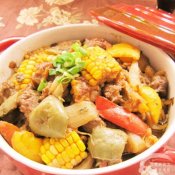 牛肋条时蔬煲—福州新东方厨师学校推荐菜谱