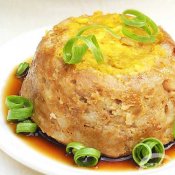 蛋黄扣肉—福州新东方厨师学校推荐菜谱