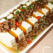 格子豆腐—福州新东方厨师学校推荐菜谱