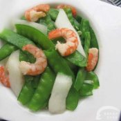 香瓜蜜豆虾仁—福州新东方厨师学校推荐菜谱