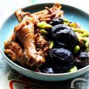 红烧毛豆小公鸡—福州新东方厨师学校推荐菜谱