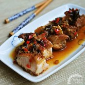 扒烧鸡排—福州新东方厨师学校推荐菜谱
