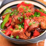 芝麻豆瓣鲜鸡—福州新东方厨师学校推荐菜谱