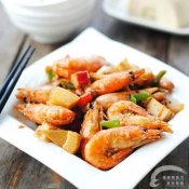 笋丁香辣虾—福州新东方厨师学校推荐菜谱