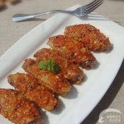 蒜香茄汁烤翅—福州新东方厨师学校推荐菜谱