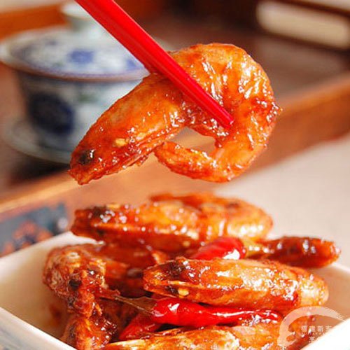 酸辣蜜汁北极虾-福州新东方厨师学校推荐菜谱
