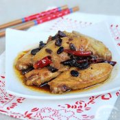 豆豉蒸鸡翅—福州新东方厨师学校推荐菜谱