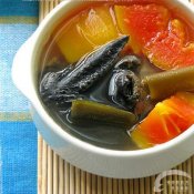 乌鸡海带木瓜汤—福州新东方厨师学校推荐菜谱
