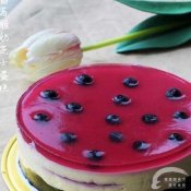 蓝莓酸奶芝士蛋糕—福州新东方厨师学校推荐菜谱