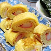 蟹肉棒玉子烧—福州新东方厨师学校推荐菜谱