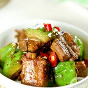 腐乳苦瓜烧排—福州新东方厨师学校推荐菜谱