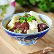 清熘鸳鸯豆腐—福州新东方厨师学校推荐菜谱