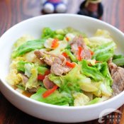 小炒圆白菜—福州新东方厨师学校推荐菜谱