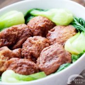 豆腐肉丸子—福州新东方厨师学校推荐菜谱