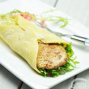 地瓜饼卷肉—福州新东方厨师学校推荐菜谱