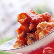糖醋素排骨—福州新东方厨师学校推荐菜谱