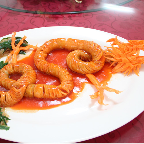 福州新东方厨师学校大食话:龙韵丰歌变美食