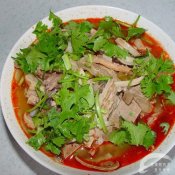 福州新东方厨师学校品美食:老北京廉价小吃羊杂碎