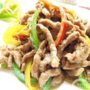 彩椒牛肉丝—福州新东方厨师学校推荐菜谱
