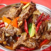 福州新东方厨师学校尝美食:京味羊蝎子