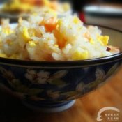 三文鱼火腿蛋炒饭—福州新东方厨师学校推荐菜谱