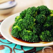 白灼西兰花—福州新东方厨师学校推荐菜谱
