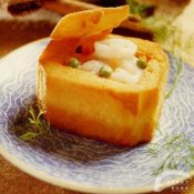 福州新东方厨师学校品美食:台湾小吃棺材板