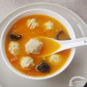 番茄肉丸汤—福州新东方厨师学校推荐菜谱