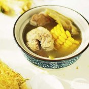 霸王花煲猪骨—福州新东方厨师学校推荐菜谱