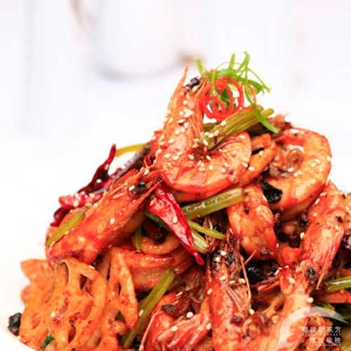 麻辣香锅香辣虾-福州新东方厨师学校推荐菜谱