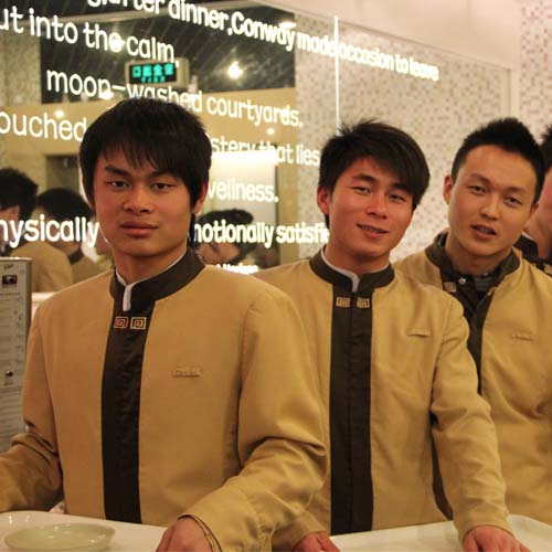 福建新东方厨师学校组织学生赴香格里拉大酒店