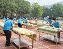 福建新东方烹饪学校:叠军被大赛,培养好习性