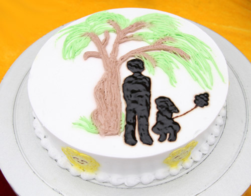 父亲节作品-童年的记忆 厦门蛋糕培训学校学生