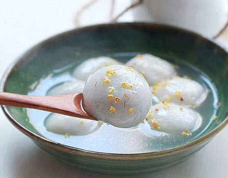 芝麻松仁汤圆-新东方厨师培训学校推荐菜谱_新