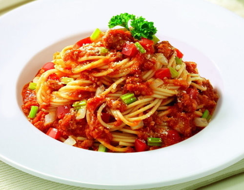 意大利番茄肉酱面-福州厨师学校美食推荐_新东
