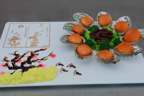 红烧鲍鱼 福建新东方烹饪学校